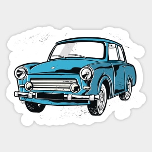 Trabant 601 (light blue) Sticker